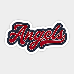 Angels Embroided Sticker